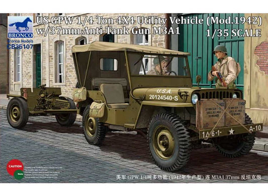 1/35 Bronco - US GPW 1/4 ton 4x4 Utility Vehicle