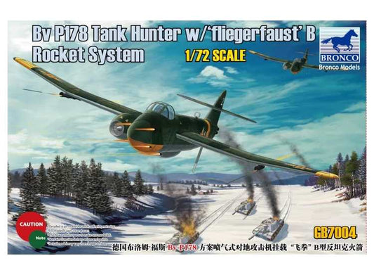 1/72 Bronco - Bv P178 Tank Hunter w/fliegerfaust B Rocket system