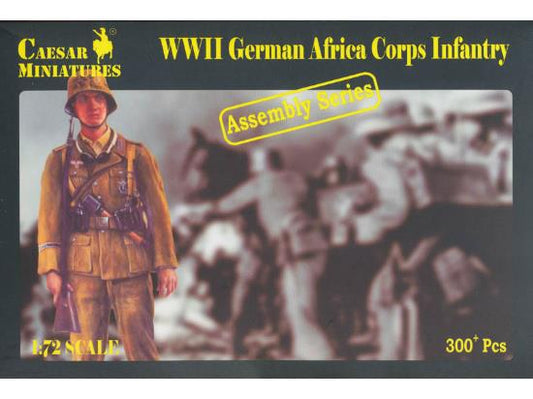 1/72 Caesar Miniatures - WWII German Africa Korps Infantry