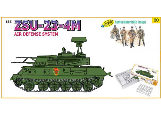 1/35 Cyber Hobby - ZSU-23-4M Air Defense System w/ Rifle Troops