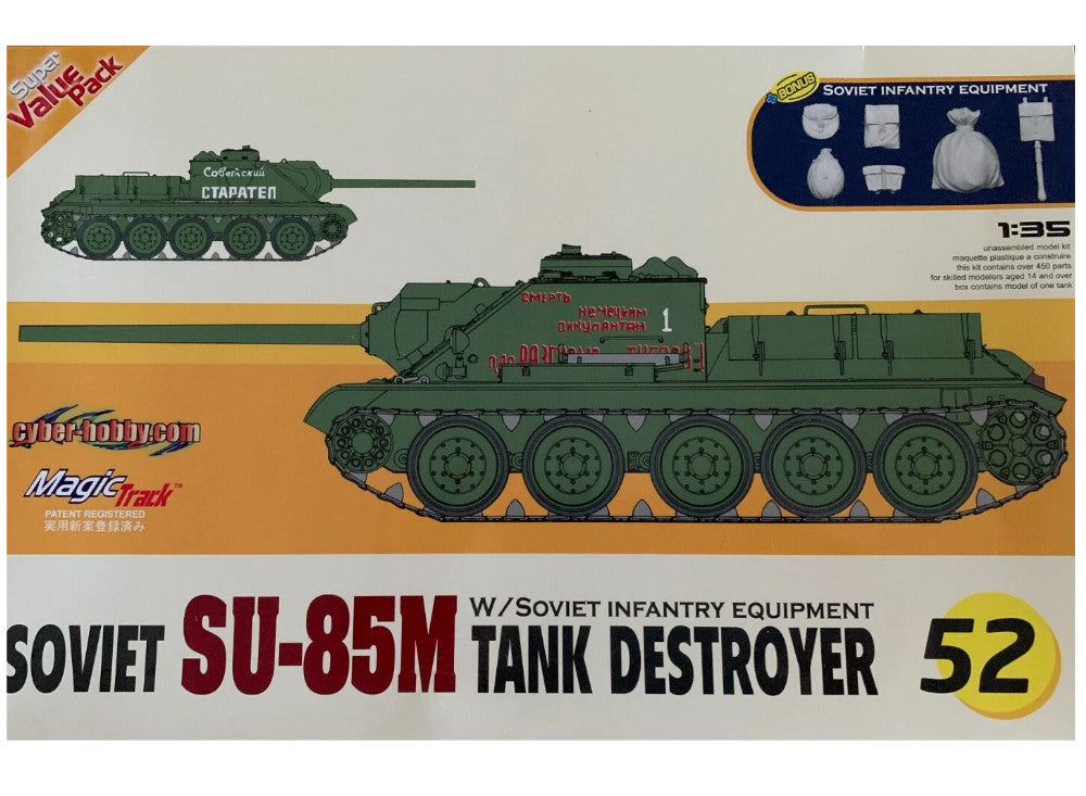 1/35 Cyber Hobby - Soviet SU-85M Tank Destroyer