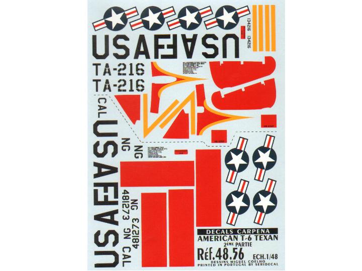1/48 Colorado Decals - American T-6 Texan 2nd Part