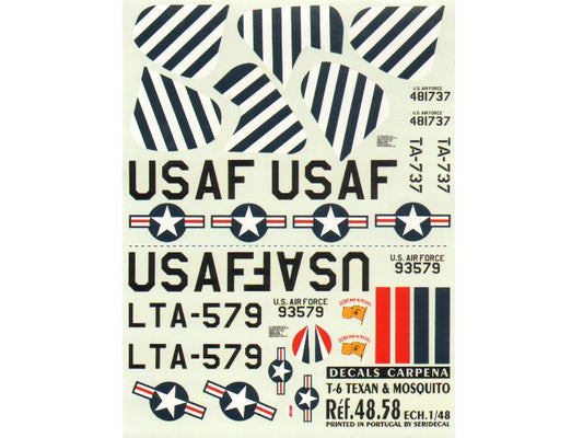 1/48 Colorado Decals - Foreign T-6 Harvard & Texans