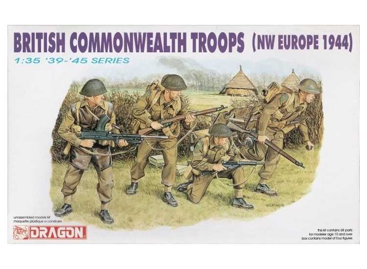 1/35 Dragon - British Commonwealth Troops (NW Europe 1944)