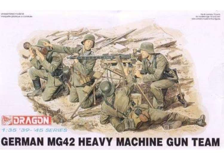 1/35 Dragon - German Heavy Machine Gun team