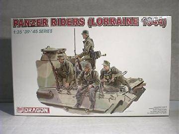 1/35 Dragon - WWII Panzer Riders Lorraine 1944