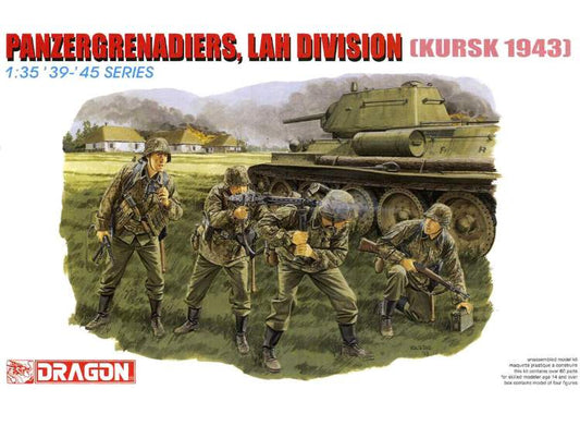 1/35 Dragon - WWII Panzer Grenadiers LAH Division Kursk 1943