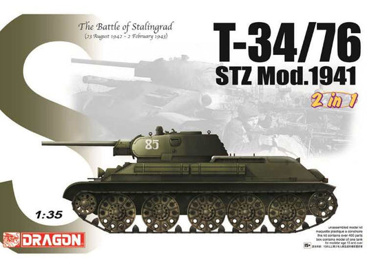 1/35 Dragon - T-34/76 STZ Mod 1941 2in1