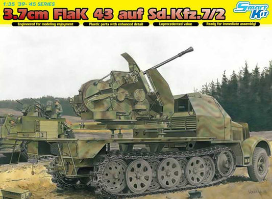 1/35 Dragon - Sd.Kfz.7 with 3.7cm Flak 43