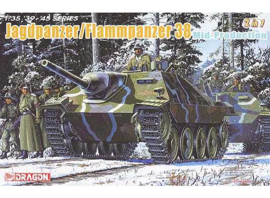 1/35 Dragon - Jagdpanzer / Flammpanzer 38 Mid Production (2 in 1)