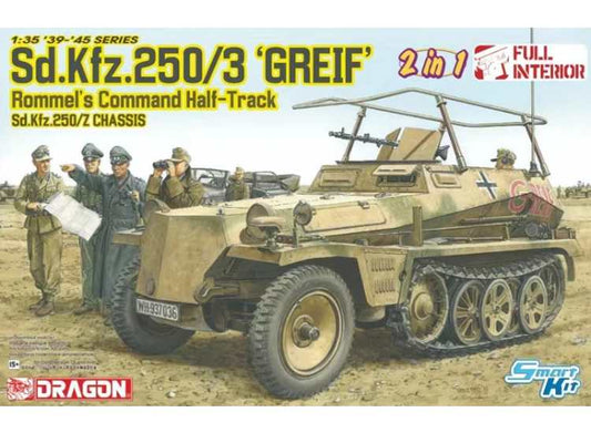 1/35 Dragon - Sd.Kfz. 250/3 Ausf. A  'Greif' - Rommel's Command Half-Track