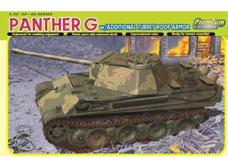 1/35 Dragon - Panther G w/Additional Turret Roof Armor