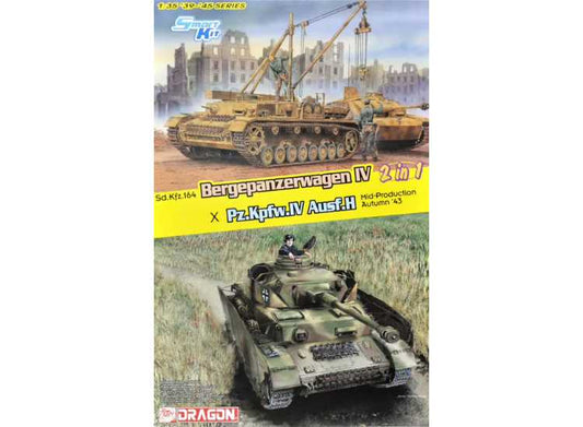 1/35 Dragon - Sd.Kfz.164 Bergepanzerwagen IV/Pz.Kpfw.IV Ausf.H Mid-Production