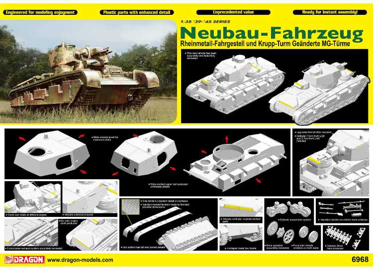 1/35 Dragon - Neubau-Fahrzeug NR2