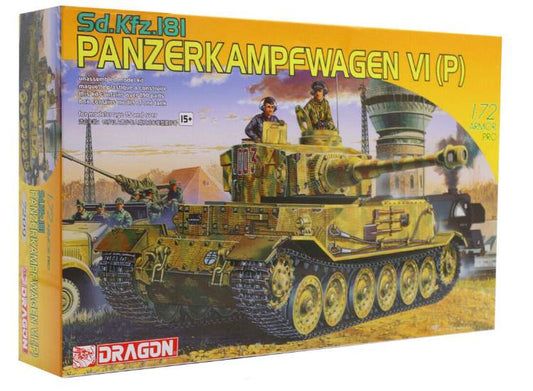 1/72 Dragon - Sd.Kfz181 Panzerkampfwagen VI(P) Ferdinand Tiger