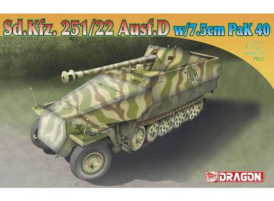1/72 Dragon - Sd.Kfz.251/22 Ausf.D w/7.5cm PaK 40