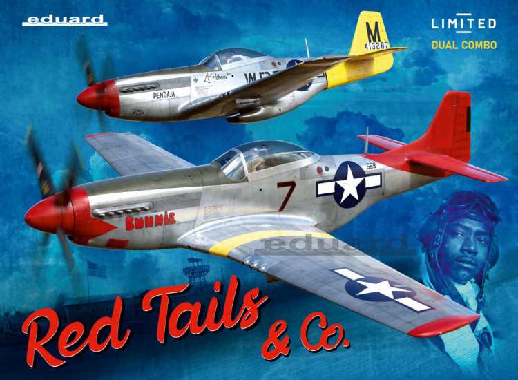 1/48 Eduard - Red Tails & Co. P-51D Mustang Dual Combo