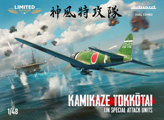 1/48 Eduard - Kamikaze Tokkotai - A6M5 Zero & A6M2-K Dual Combo