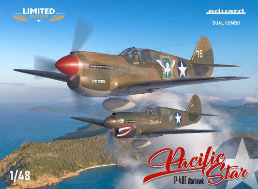 1/48 Eduard - Pacific Star P-40E Warhawk Dual Combo