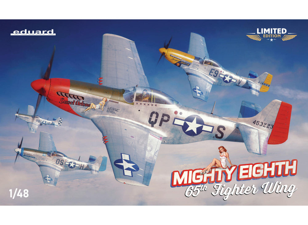 1/48 Eduard - Mighty Eight, 65th Fighter Wing - P51D Mustang