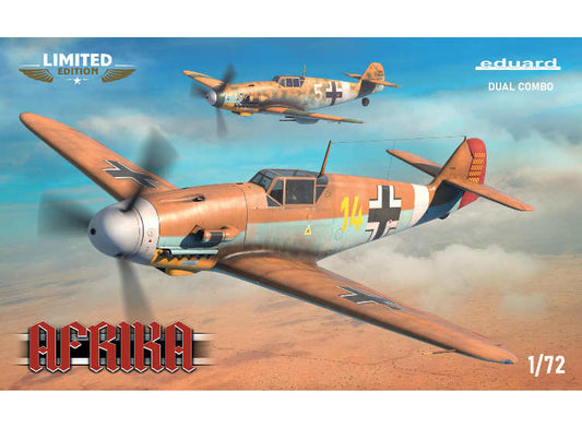 1/72 Eduard - Afrika- Messerschmitt Bf 109 Limited Edition Dual Combo