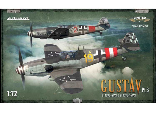 1/72 Eduard - Gustav Pt. 3 Bf 109 G-6/AS & G-14/AS - Dual Combo