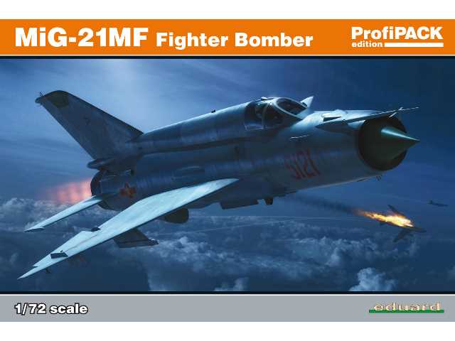 1/72 Eduard - MiG-21MF Fighter-Bomber Profipack Edition