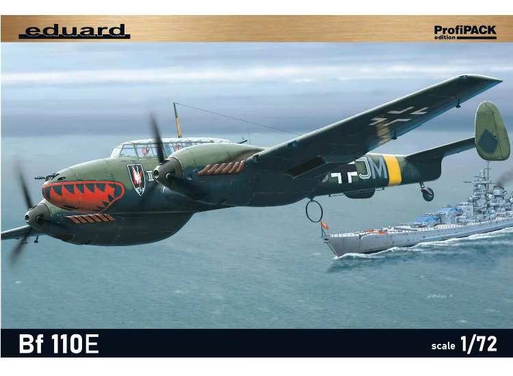 1/72 Eduard - Bf 110E - Profipack Edition