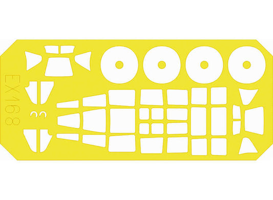 1/48 Eduard - Aichi M6A1 Seiran (for Tamiya kits)  Paint Masks