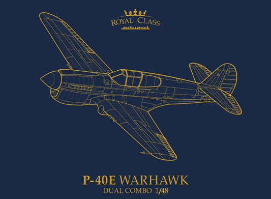1/48 Eduard - P-40E Warhawk Royal Class - Dual Combo