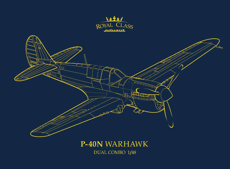 1/48 Eduard - P-40N Warhawk Royal Class Dual Combo