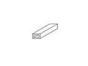 3.2mm Evergreen - Styrene Rectangular Tube 3.2 x 6.3mm 0.125 x 0.25" (3)