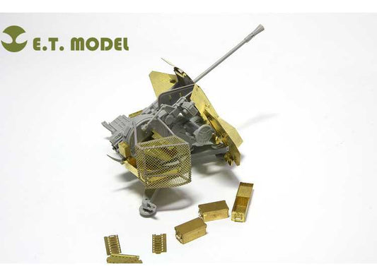 1/35 ET Model - WWII German 3.7cm Flak 43 Anti-Aircraft Gun Photo Etch (For Trumpeter)
