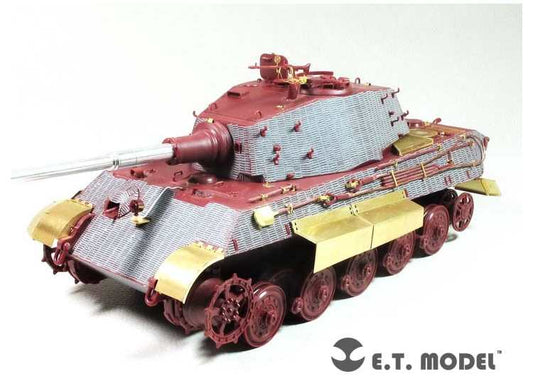 1/35 ET Model - WWII German King Tiger Basic -Henschel Turret Photo Etch (for Meng kit)