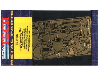 1/72 Extratech - Photoetch for Airfix Lockheed F-80C 