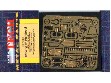 1/72 Extratech - Photoetch for Bilek Mikoyan MiG-21F