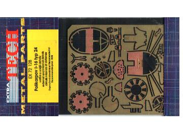 1/72 Extratech - Photoetch for ICM Polikarpov I-16 type 24