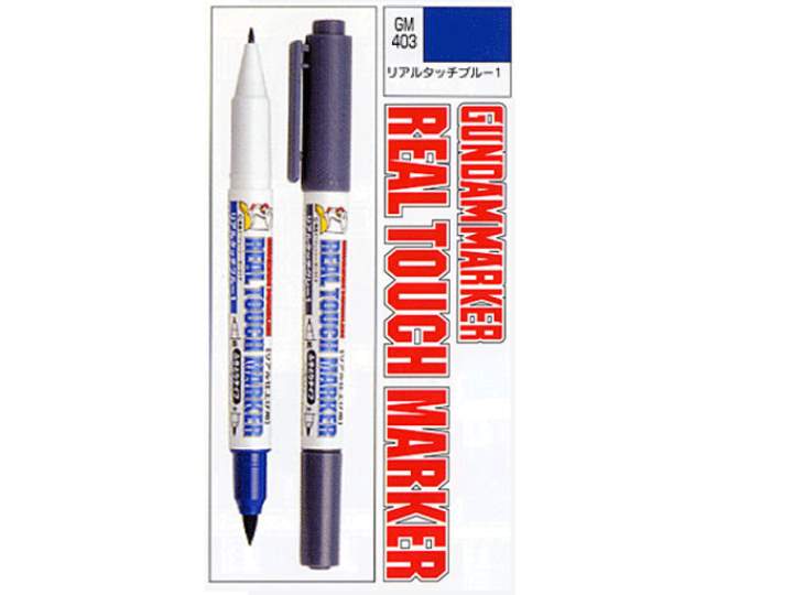 na Gunze Sangyo - Gundam Marker 403 Real Touch Marker Blue