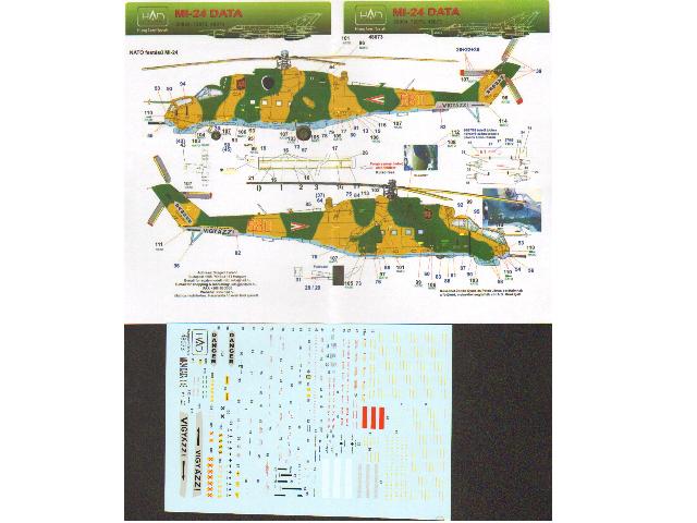 1/48 HAD Decals - MI-24 Data