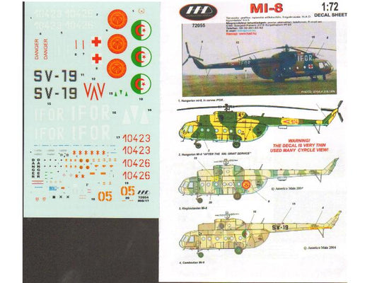 1/72 HAD Decals - Mi-8 