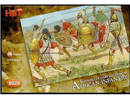 1/72 Hat - Carthaginians African Infantry