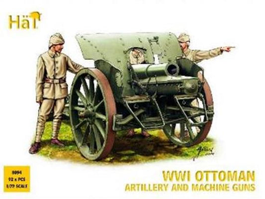 1/72 Hat - WWI Ottoman Artillery and Machine Guns
