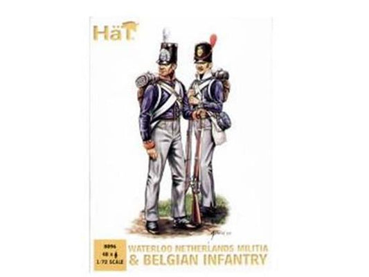 1/72 Hat - Waterloo Netherlands Militia & Belgian Infantry