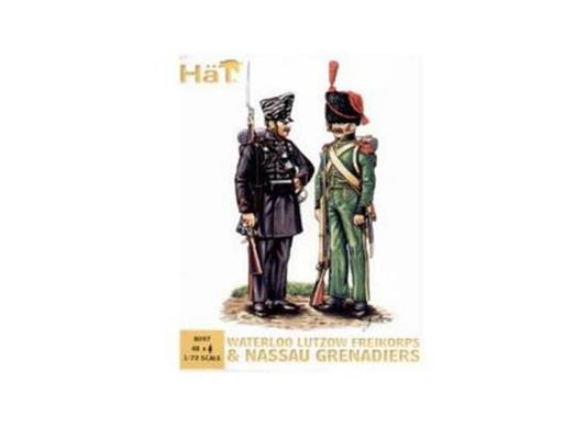 1/72 Hat - Waterloo Lutzow Freikorps & Nassau Grenadiers
