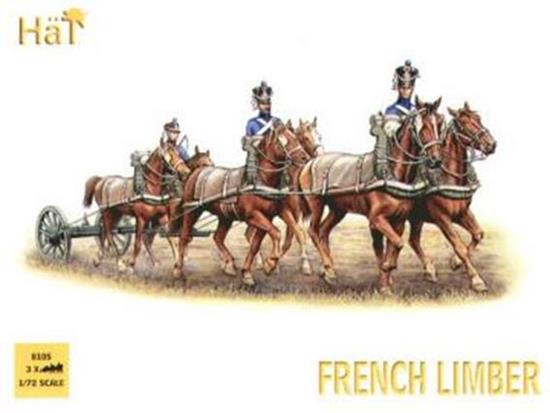 1/72 Hat - French 6 Horse Limber