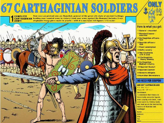 1/72 Hat - Carthaginian Army