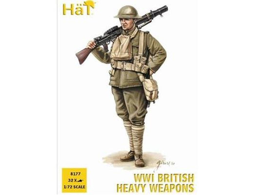 1/72 Hat - WWI British Heavy Weapons