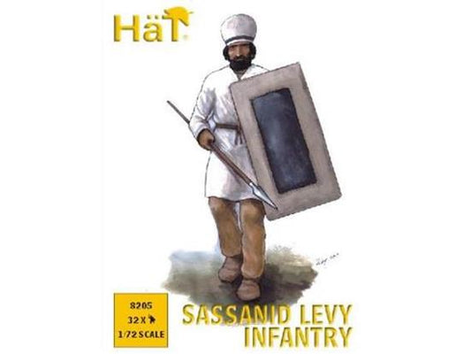 1/72 Hat - Sassanid Levy Infantry