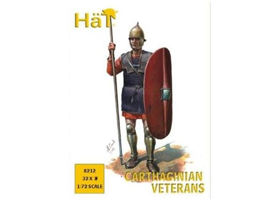 1/72 Hat - Carthaginian Veteran Spearmen