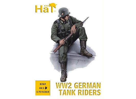 1/72 Hat - WWII German Tank Riders